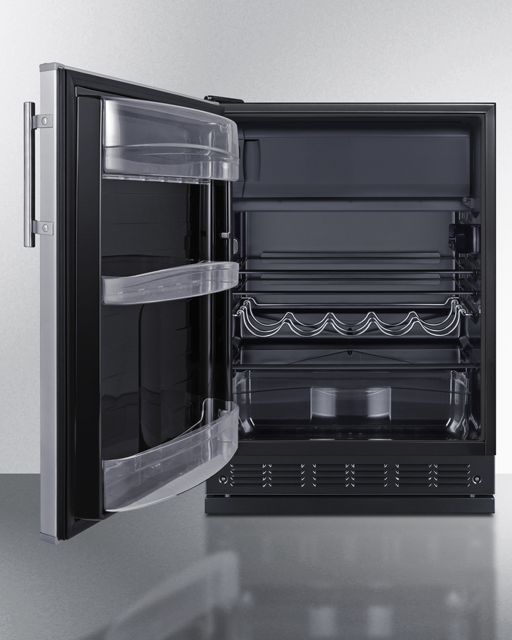 24" Wide Refrigerator-Freezer CT66BK2SSRSLHD