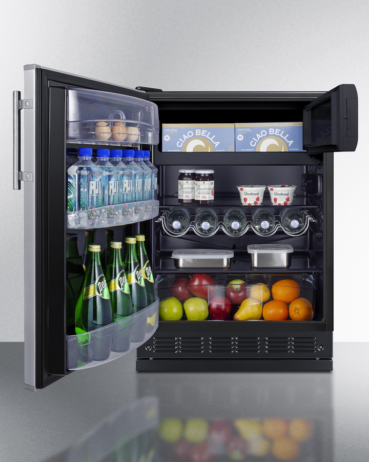 24" Wide Refrigerator-Freezer CT66BK2SSRSLHD