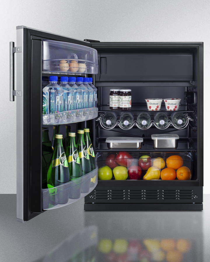 24" Wide Refrigerator-Freezer CT66BK2SSRSLHD