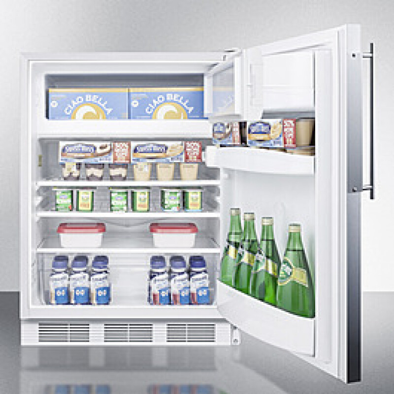 24" Wide Built-In Refrigerator-Freezer, ADA Compliant CT66LWBIFRADA
