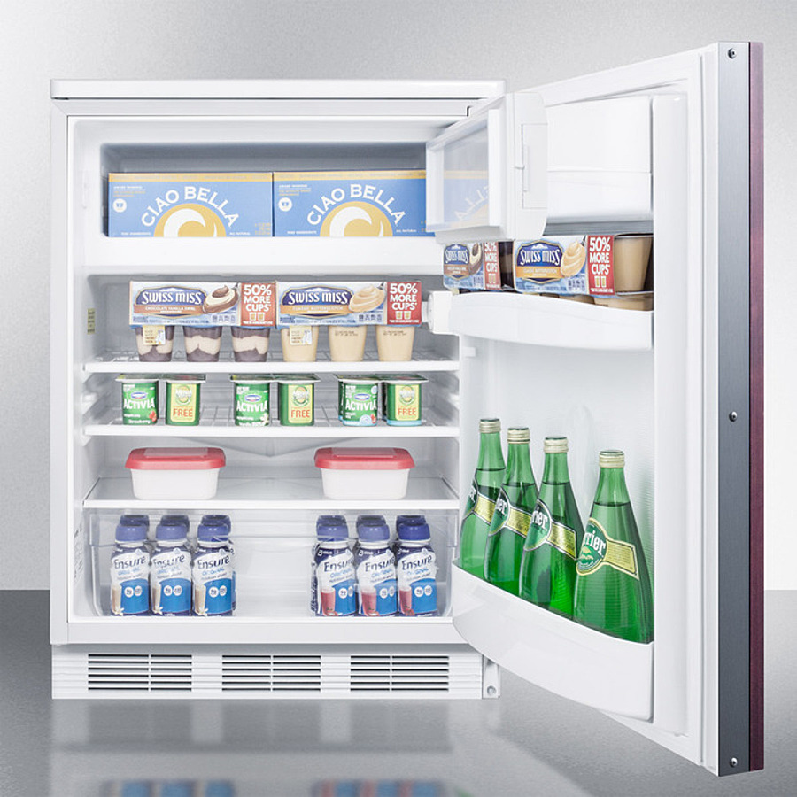 24" Wide Built-In Refrigerator-Freezer (Panel Not Included) CT66LWBIIF