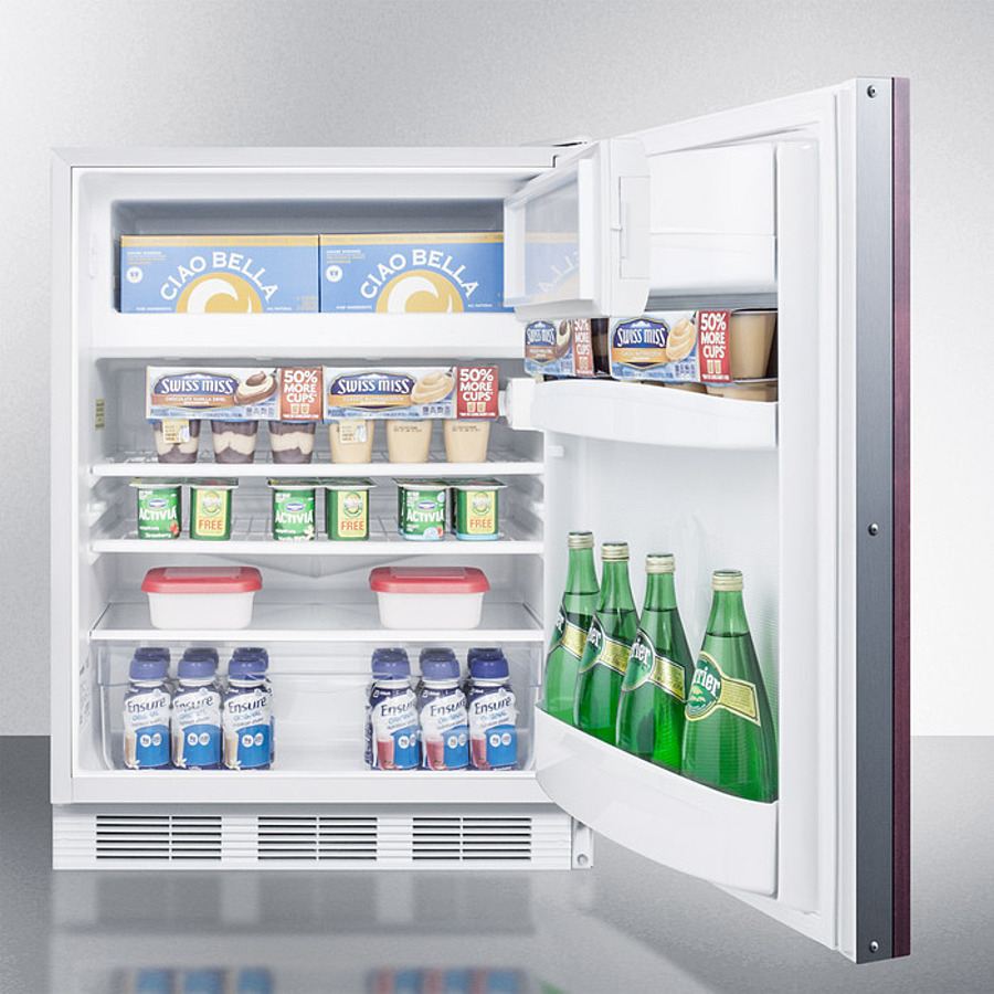 24" Wide Built-In Refrigerator-Freezer, ADA Compliant (Panel Not Included) CT66LWBIIFADA