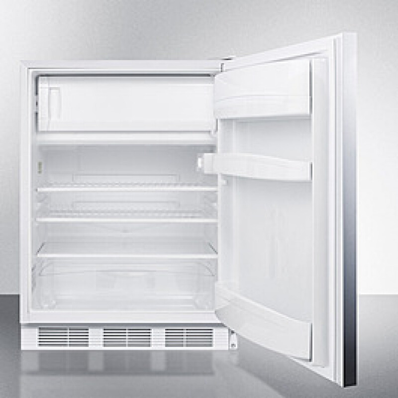 24" Wide Built-In Refrigerator-Freezer, ADA Compliant CT66LWBISSHHADA