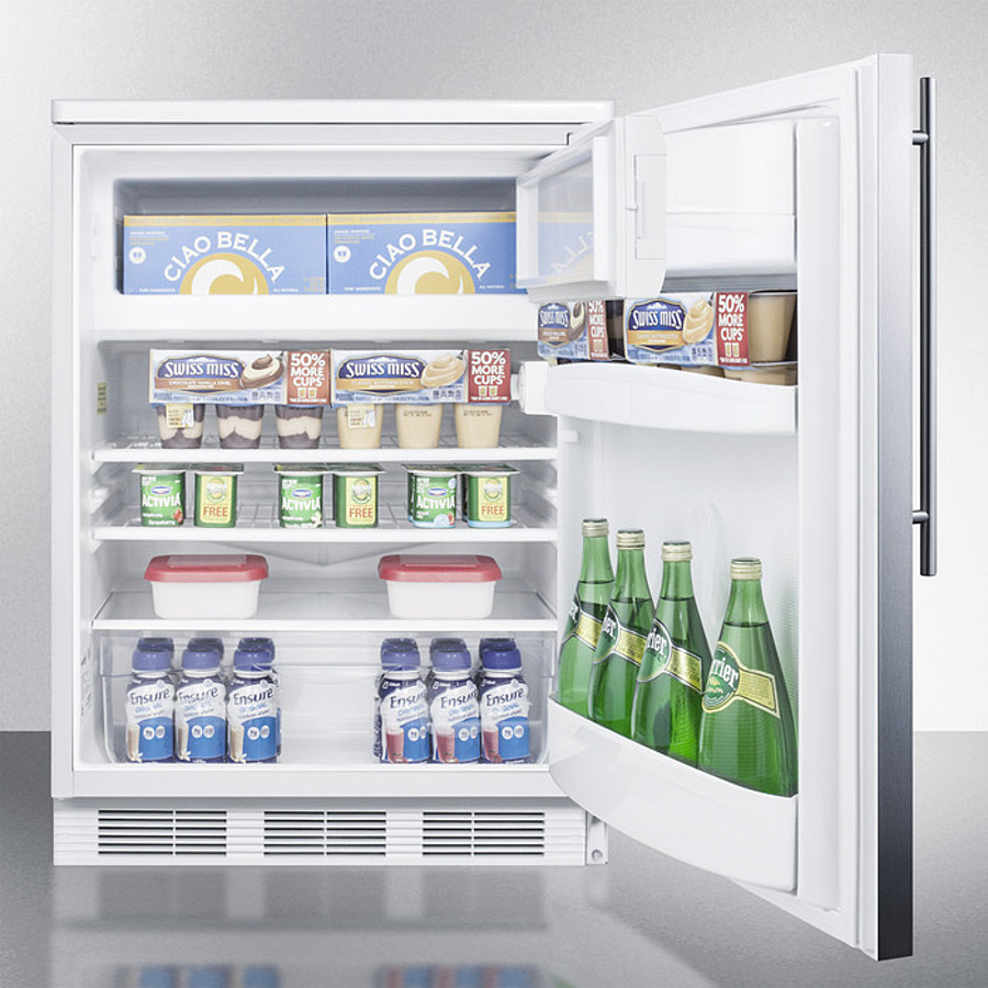 24" Wide Built-In Refrigerator-Freezer CT66LWBISSHV