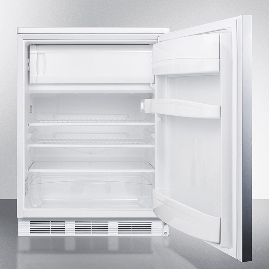 24" Wide Refrigerator-Freezer CT66LWSSHH