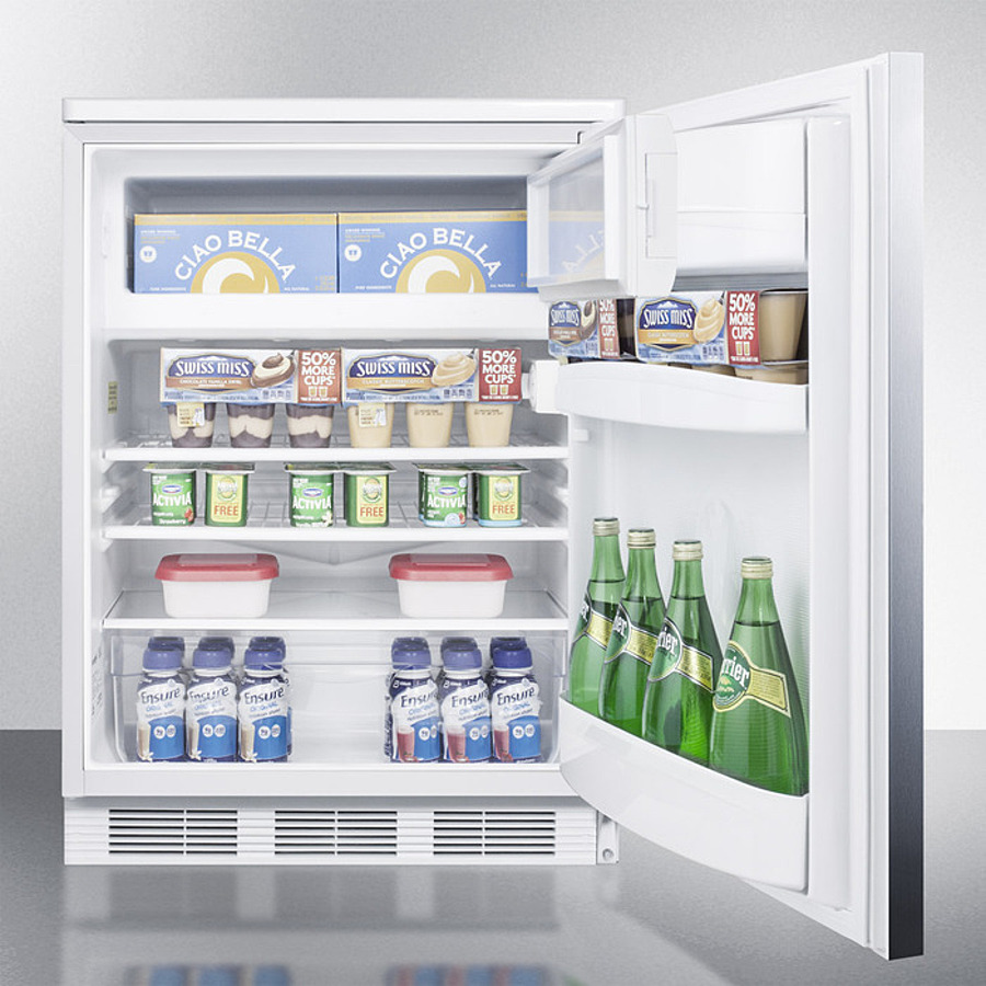 24" Wide Refrigerator-Freezer CT66LWSSHH