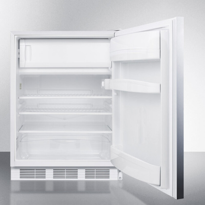 24" Wide Refrigerator-Freezer, ADA Compliant CT66LWSSHHADA
