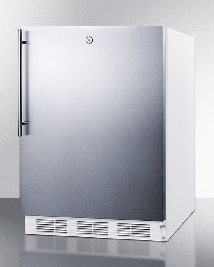 24" Wide Refrigerator-Freezer, ADA Compliant CT66LWSSHVADA