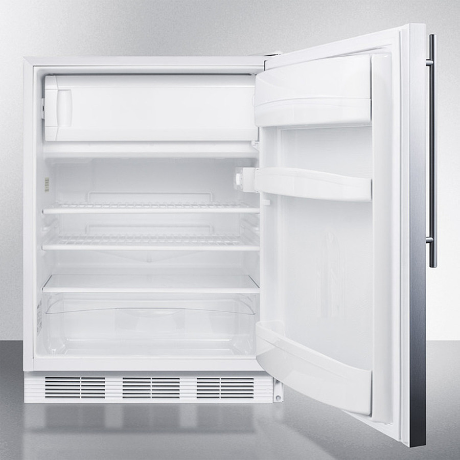 24" Wide Refrigerator-Freezer, ADA Compliant CT66LWSSHVADA