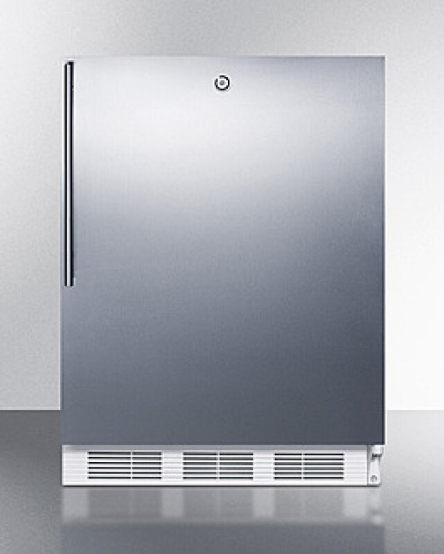 24" Wide Refrigerator-Freezer, ADA Compliant CT66LWSSHVADA