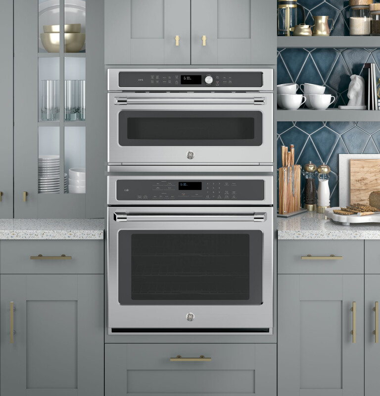 Cafe GE  Series 30" Built-In Single Convection Wall Oven Stainless Steel CT9050SHSS Picture 1