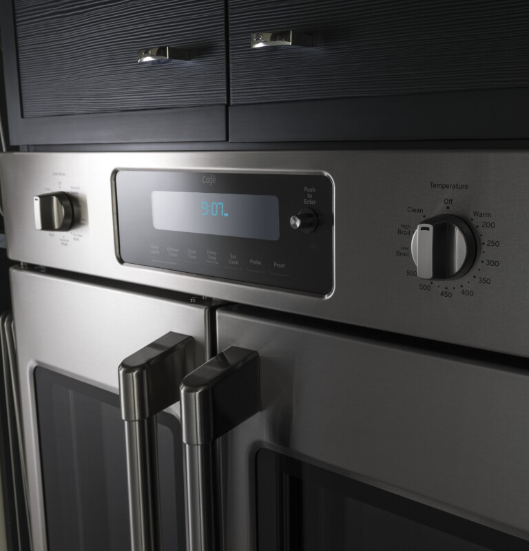 Café Series 30" Built-in French-door Single Convection Wall Oven CT9070SHSS