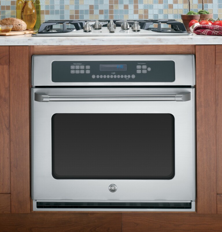Café Series 30" Built-in Single Convection Wall Oven CT918STSS
