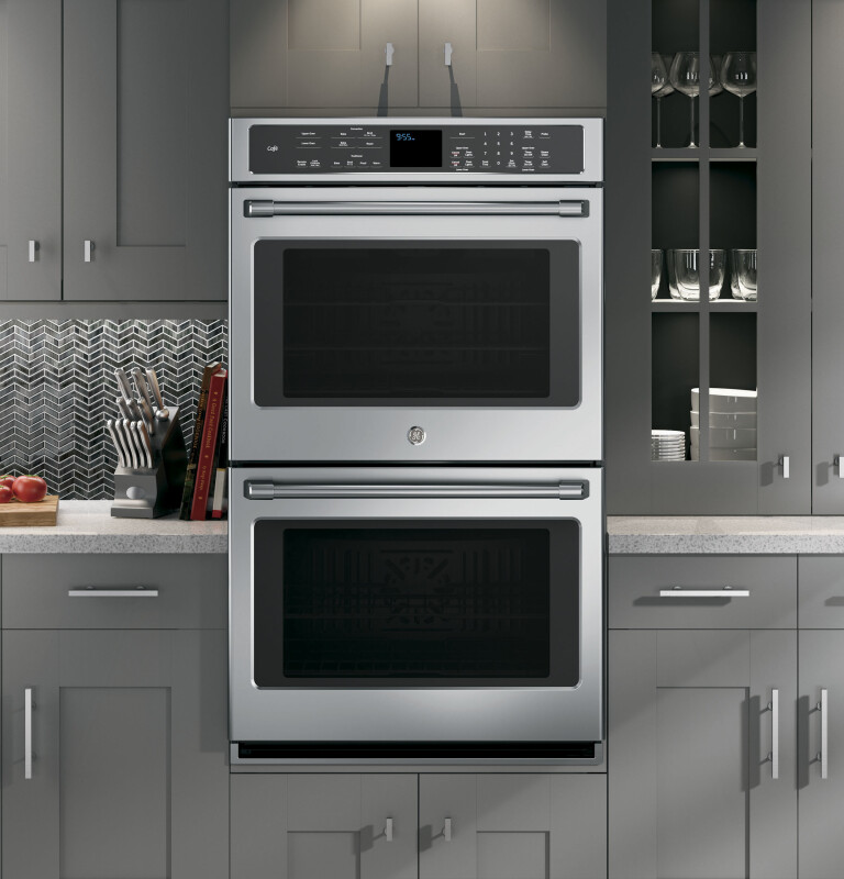 GE Series 30" Built-In Double Convection Wall Oven CT9550SHSS