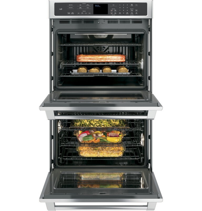 GE Series 30" Built-In Double Convection Wall Oven CT9550SHSS