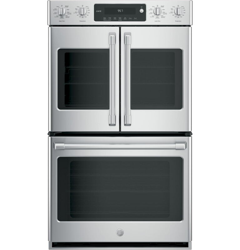 Café Series 30" Built-in Double Convection Wall Oven CT9570SLSS