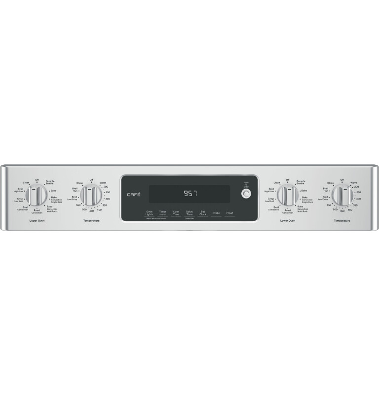 Café Series 30" Built-in Double Convection Wall Oven CT9570SLSS