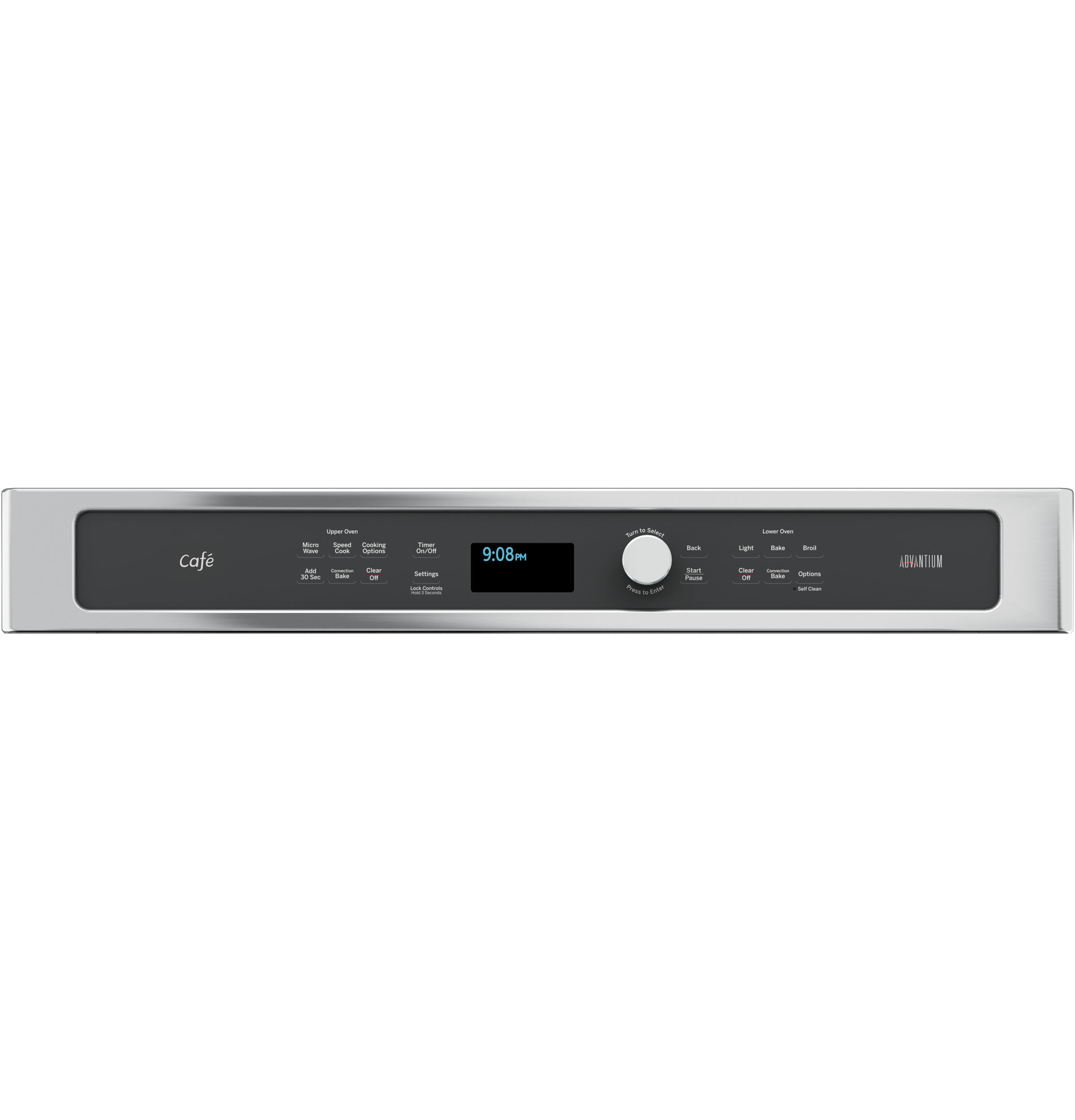 Café Series 30 In. Combination Double Wall Oven With Convection And Advantium Technology CT9800SHSS