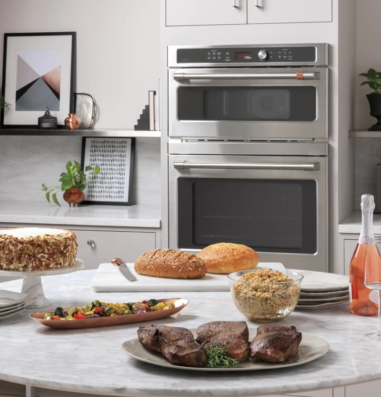 30 in. Combination Double Wall Oven with Convection and Advantium Technology CTC912P2NS1