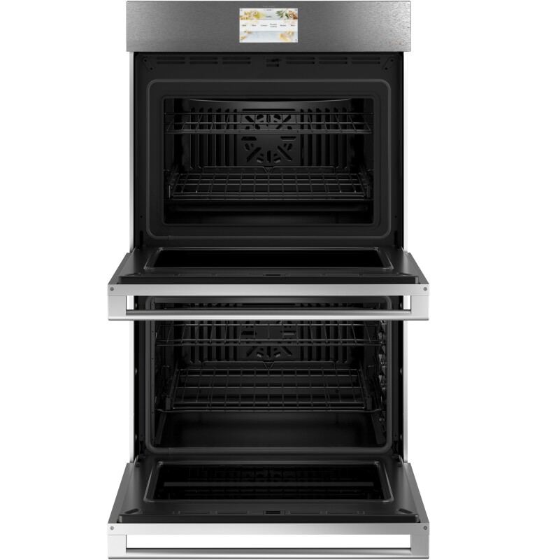 Café 30" Smart Double Wall Oven With Convection In Platinum Glass CTD70DM2NS5