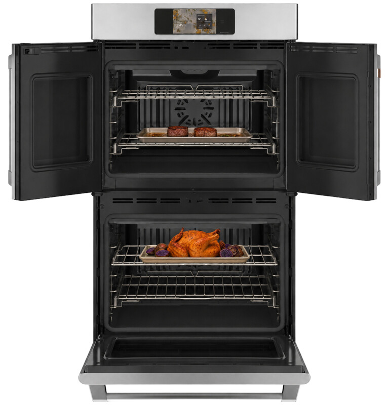 Café Professional Series 30" Smart Built-in Convection French-door Double Wall Oven CTD90FP2ZS1