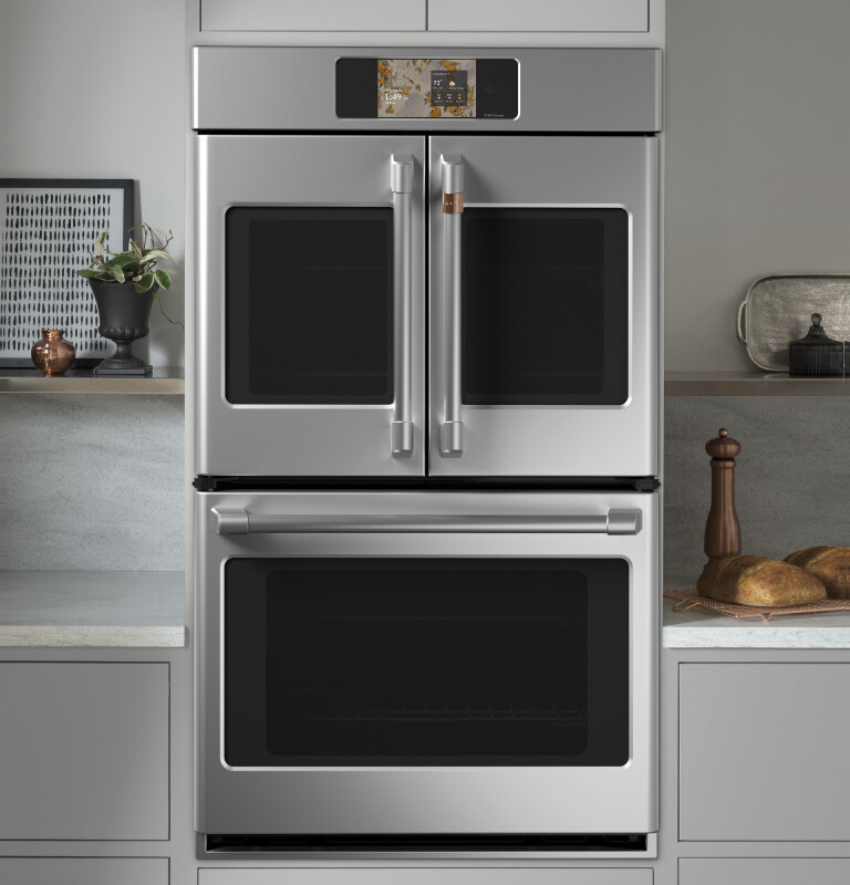 Café Professional Series 30" Smart Built-in Convection French-door Double Wall Oven CTD90FP2ZS1
