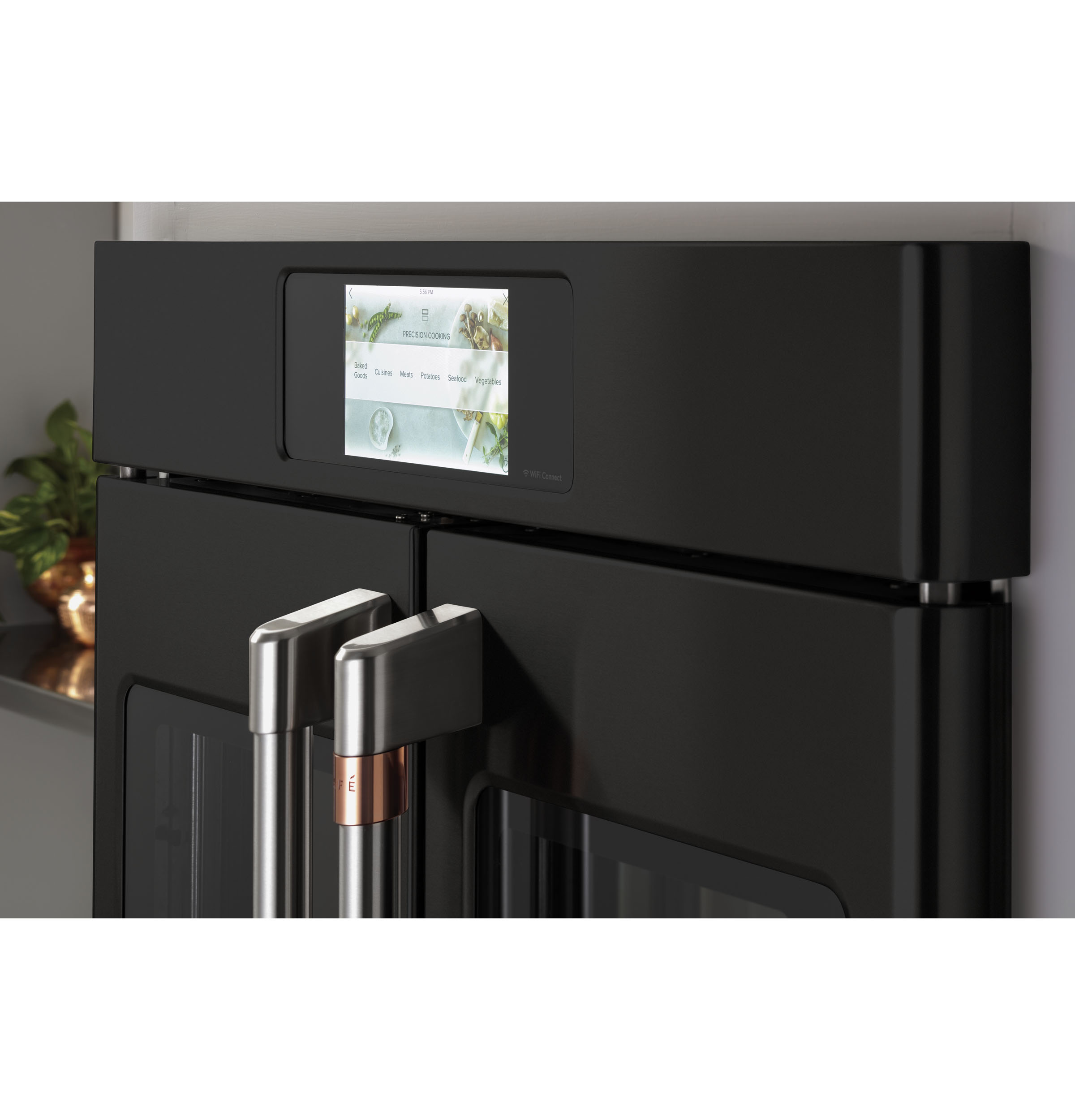CAFÉ™ Professional Series 30" Smart Built-In Convection French-Door Double Wall Oven view 3