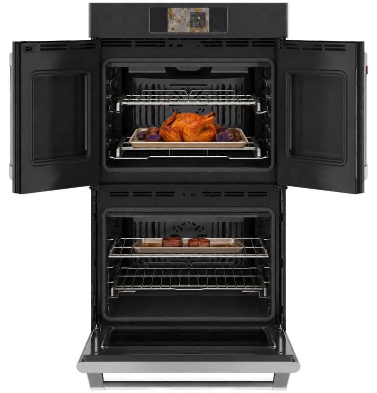 Café Professional Series 30" Smart Built-in Convection French-door Double Wall Oven CTD90FP3ZD1