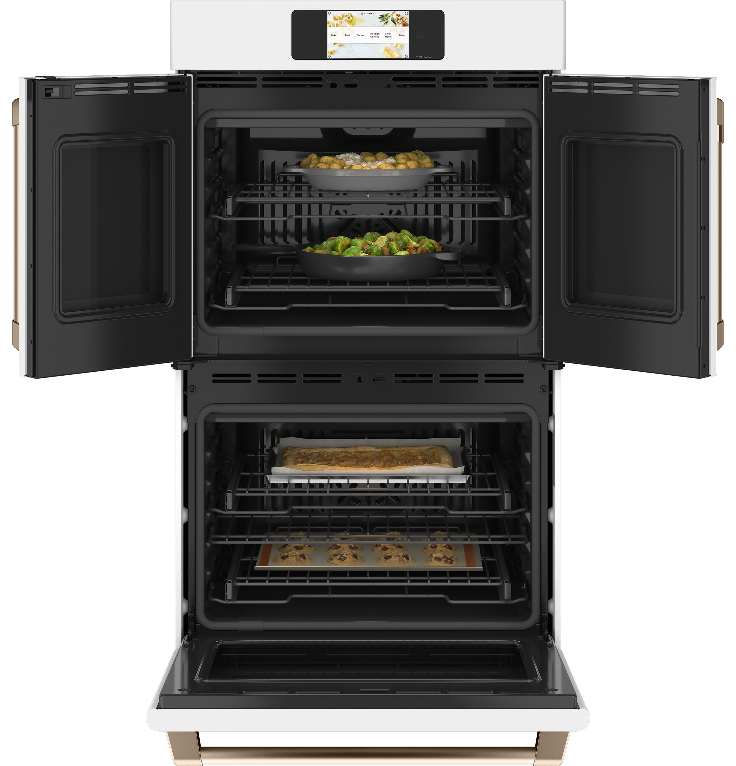 CAFÉ™ Professional Series 30" Smart Built-In Convection French-Door Double Wall Oven view 22