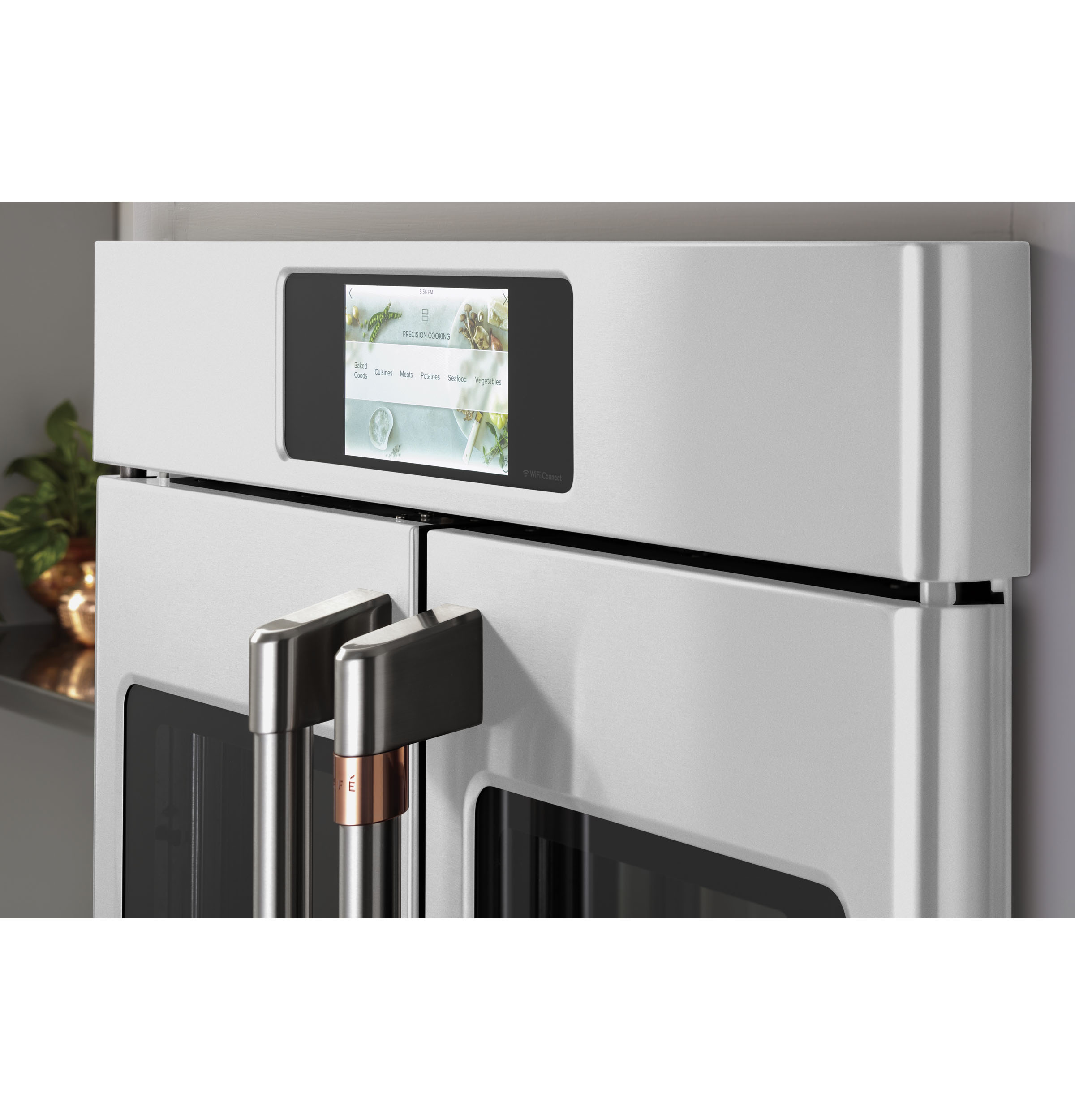 CAFÉ™ Professional Series 30" Smart Built-In Convection French-Door Double Wall Oven view 3