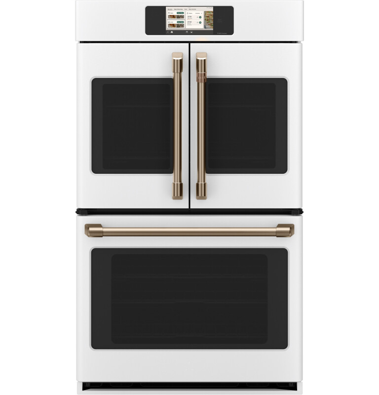 Café Professional Series 30" Smart Built-in Convection French-door Double Wall Oven CTD90FP4ZW2
