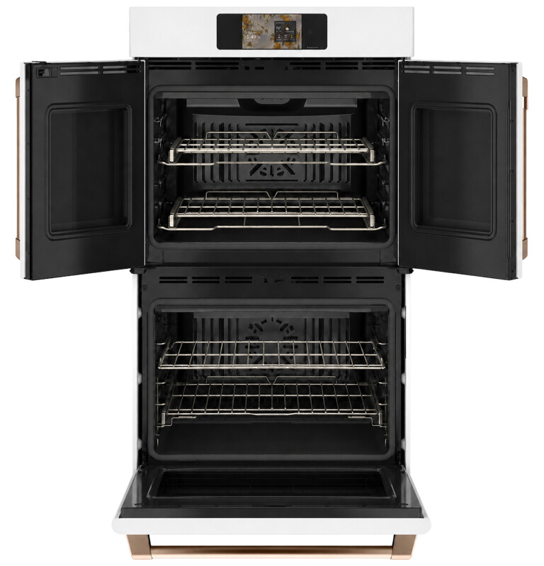 Café Professional Series 30" Smart Built-in Convection French-door Double Wall Oven CTD90FP4ZW2