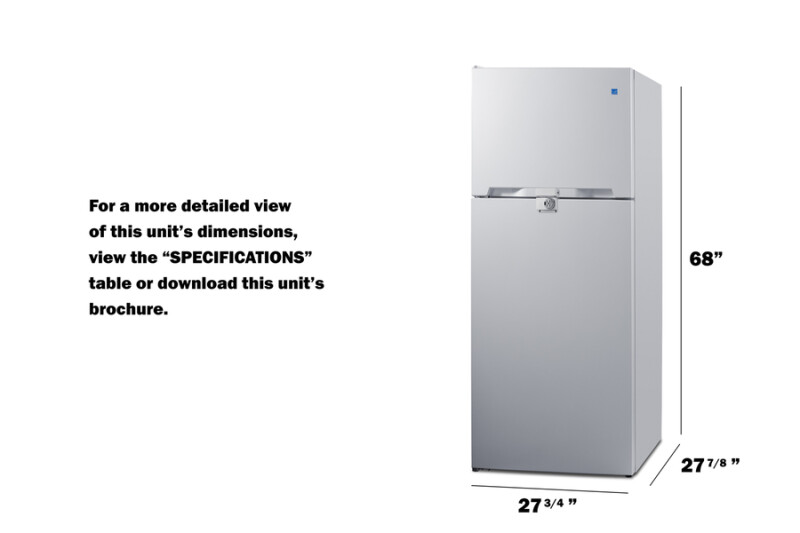 28" Wide Top-Mount Refrigerator-Freezer CTR151WLLF2LHD