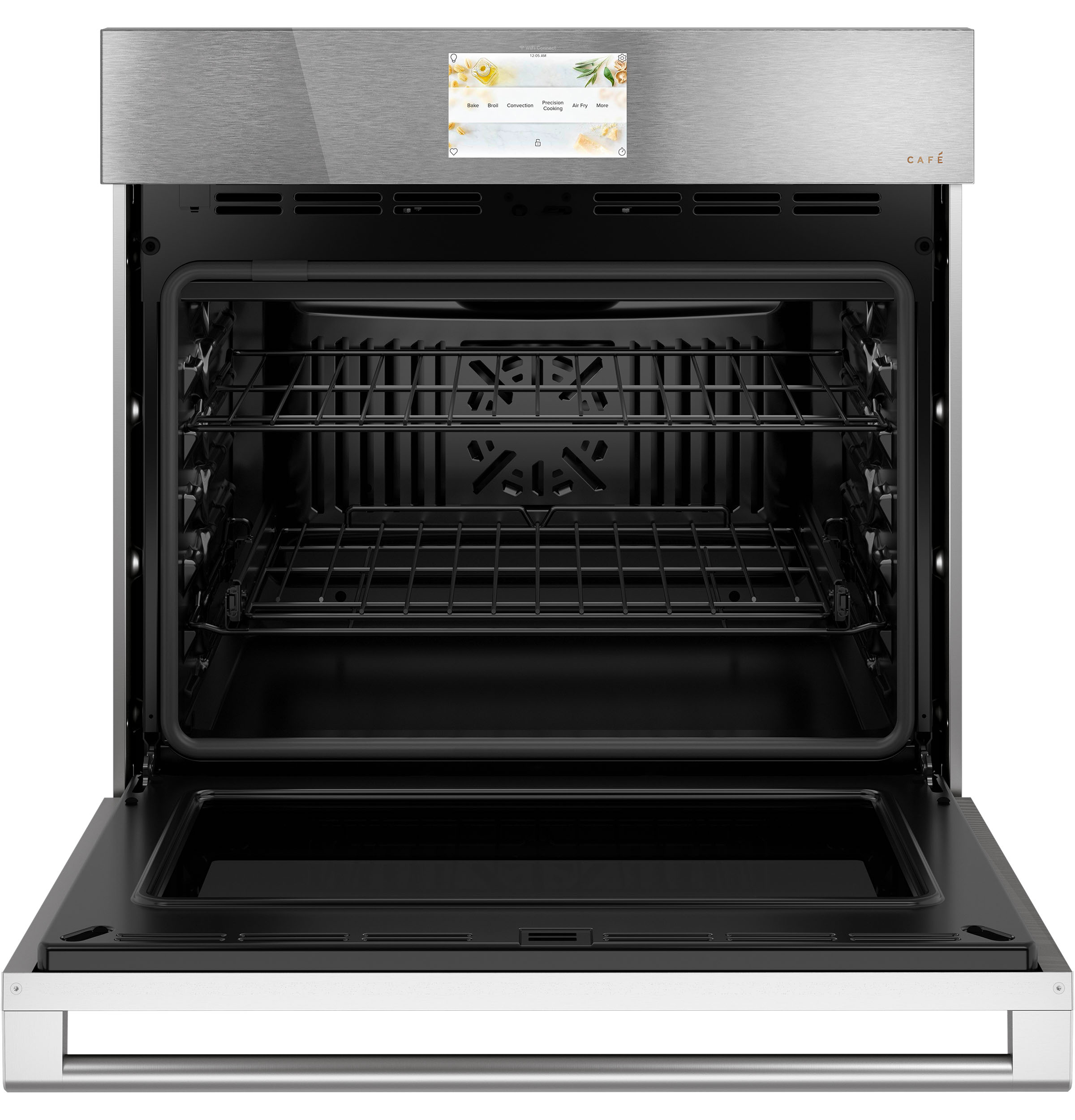 CAFÉ™ 30" Smart Single Wall Oven with Convection in Platinum Glass view 17