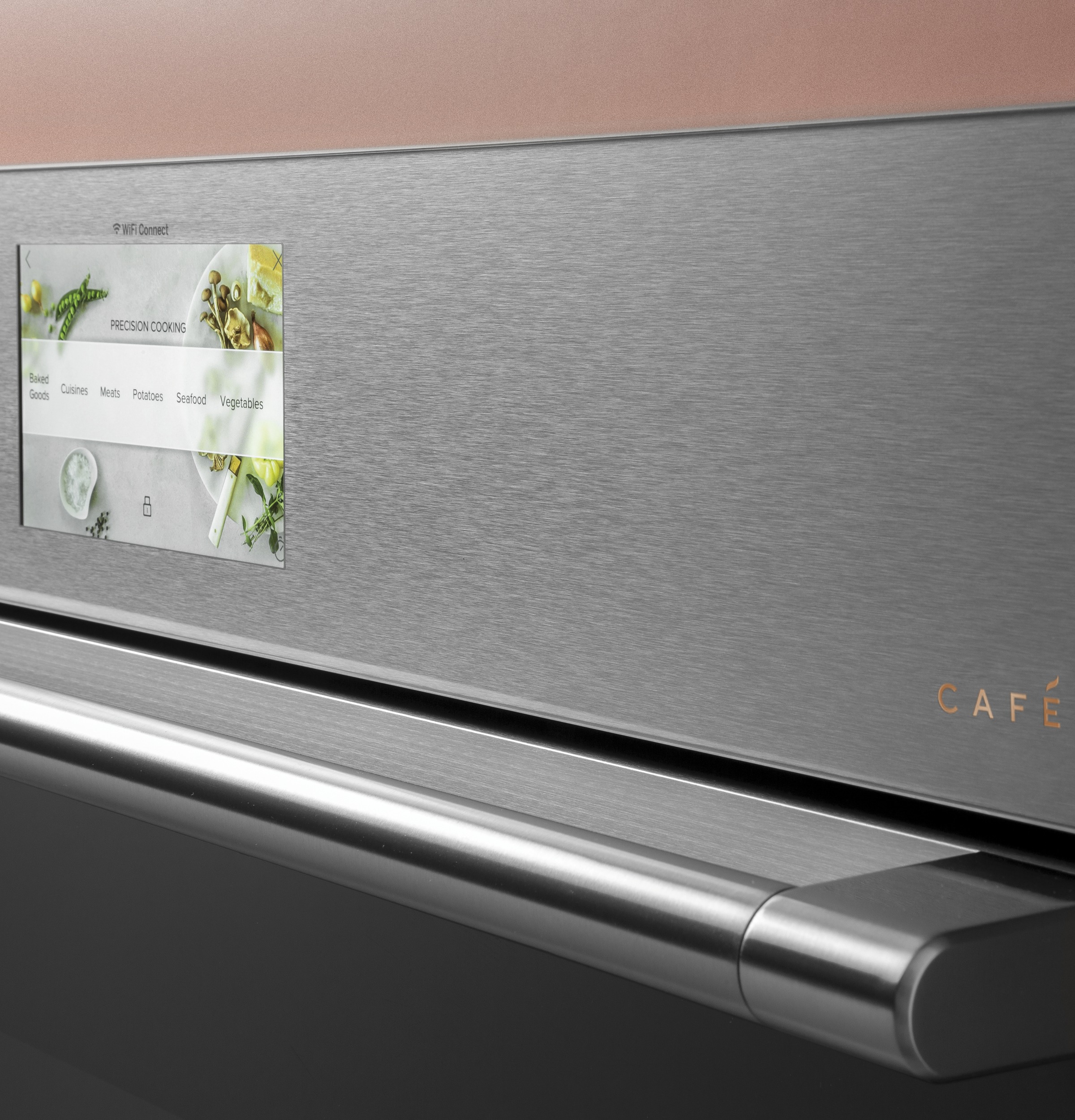 CAFÉ™ 30" Smart Single Wall Oven with Convection in Platinum Glass view 26