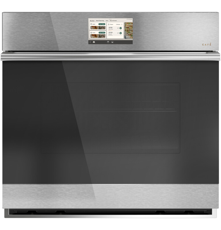Café 30" Smart Single Wall Oven With Convection In Platinum Glass CTS70DM2ZS5