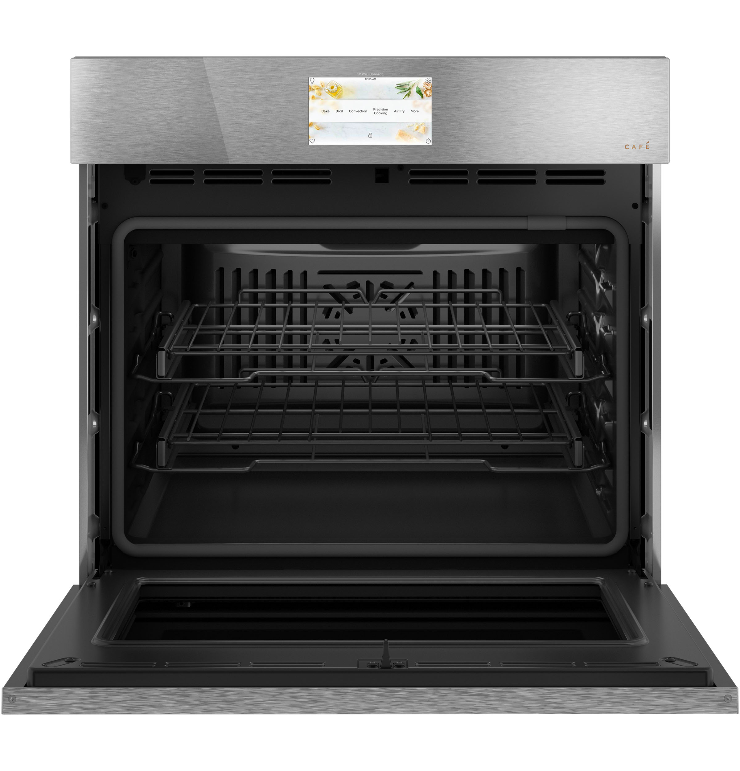 CAFÉ™ 30" Smart Built-In Convection Single Wall Oven in Platinum Glass view 12