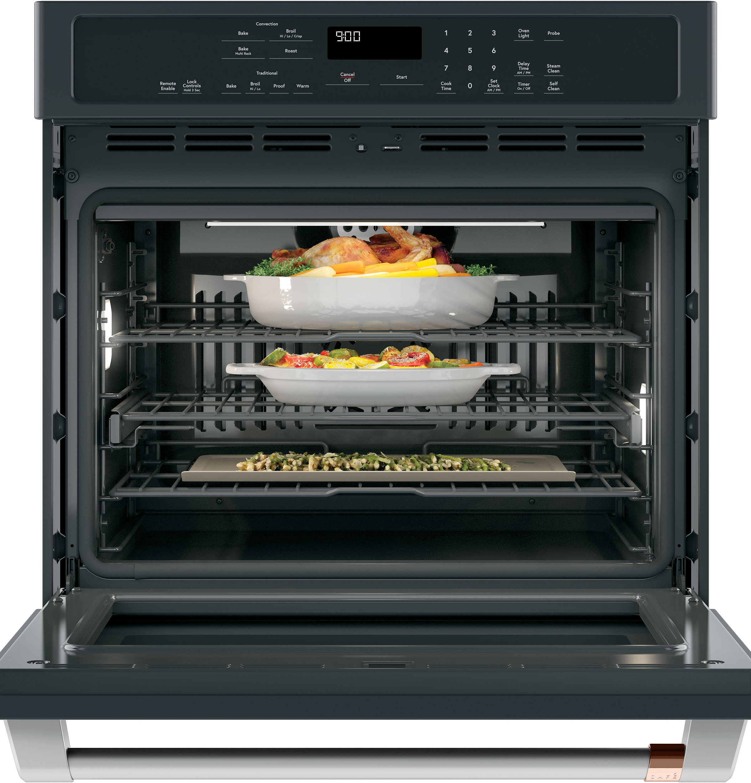 Café 30" Smart Single Wall Oven With Convection CTS90DP3MD1