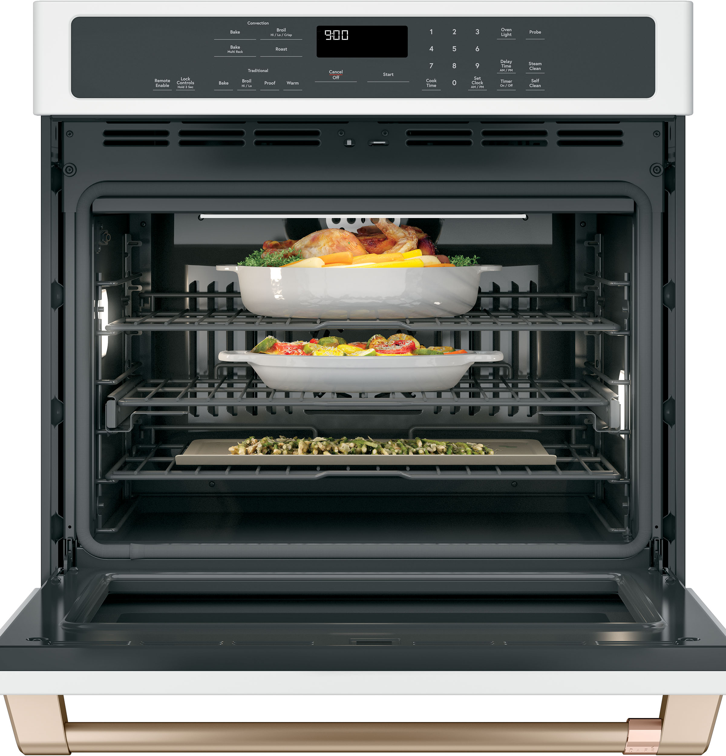 Café 30" Smart Single Wall Oven With Convection CTS90DP4MW2