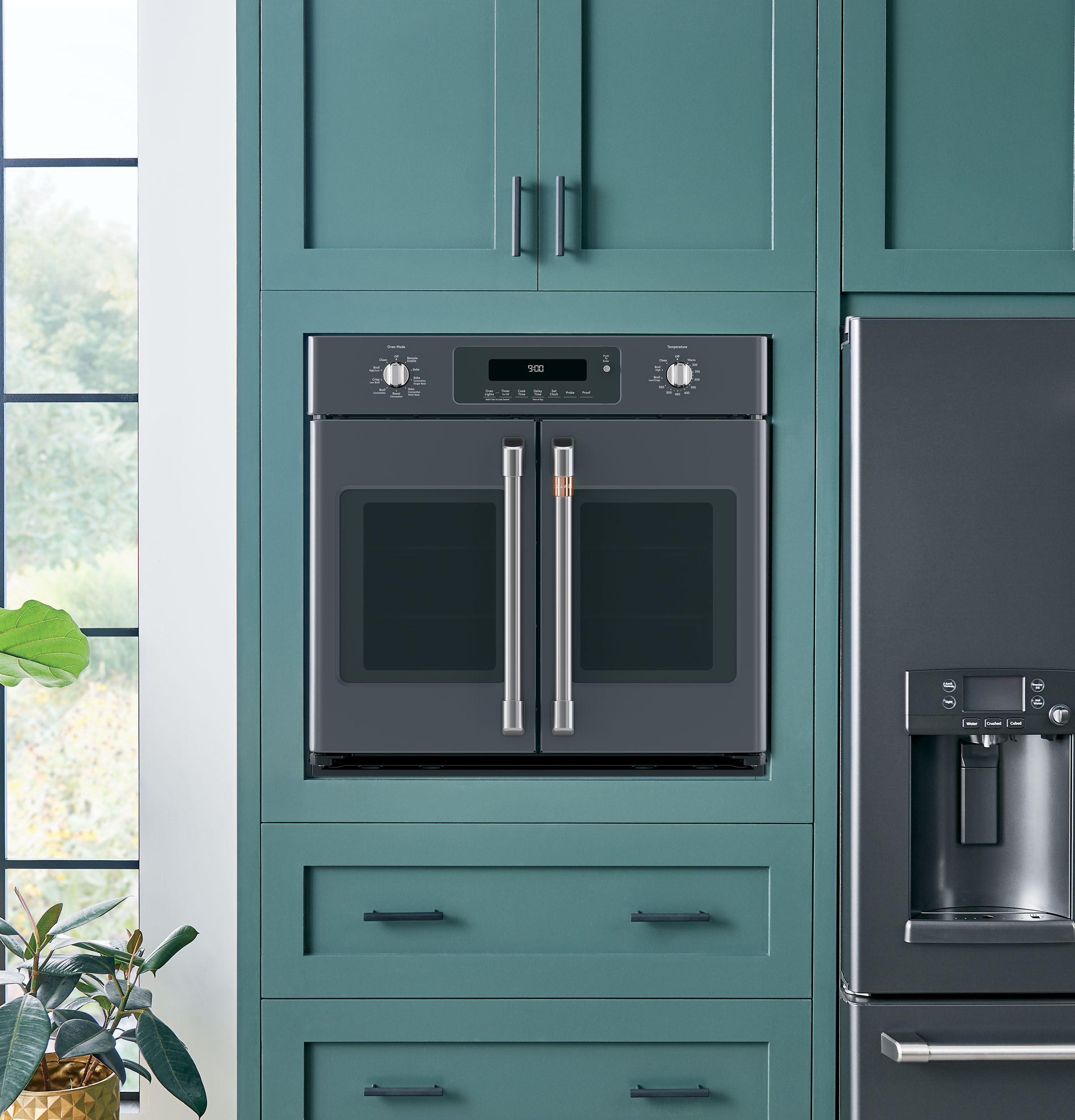 Café 30" Smart French-door Single Wall Oven With Convection CTS90FP3MD1