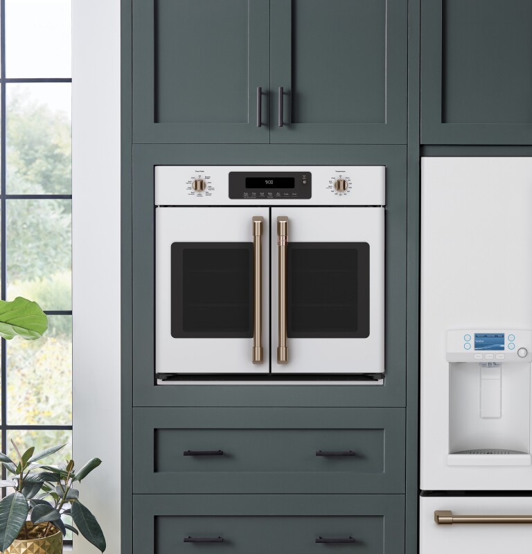 Café 30" Smart French-door Single Wall Oven With Convection CTS90FP4MW2