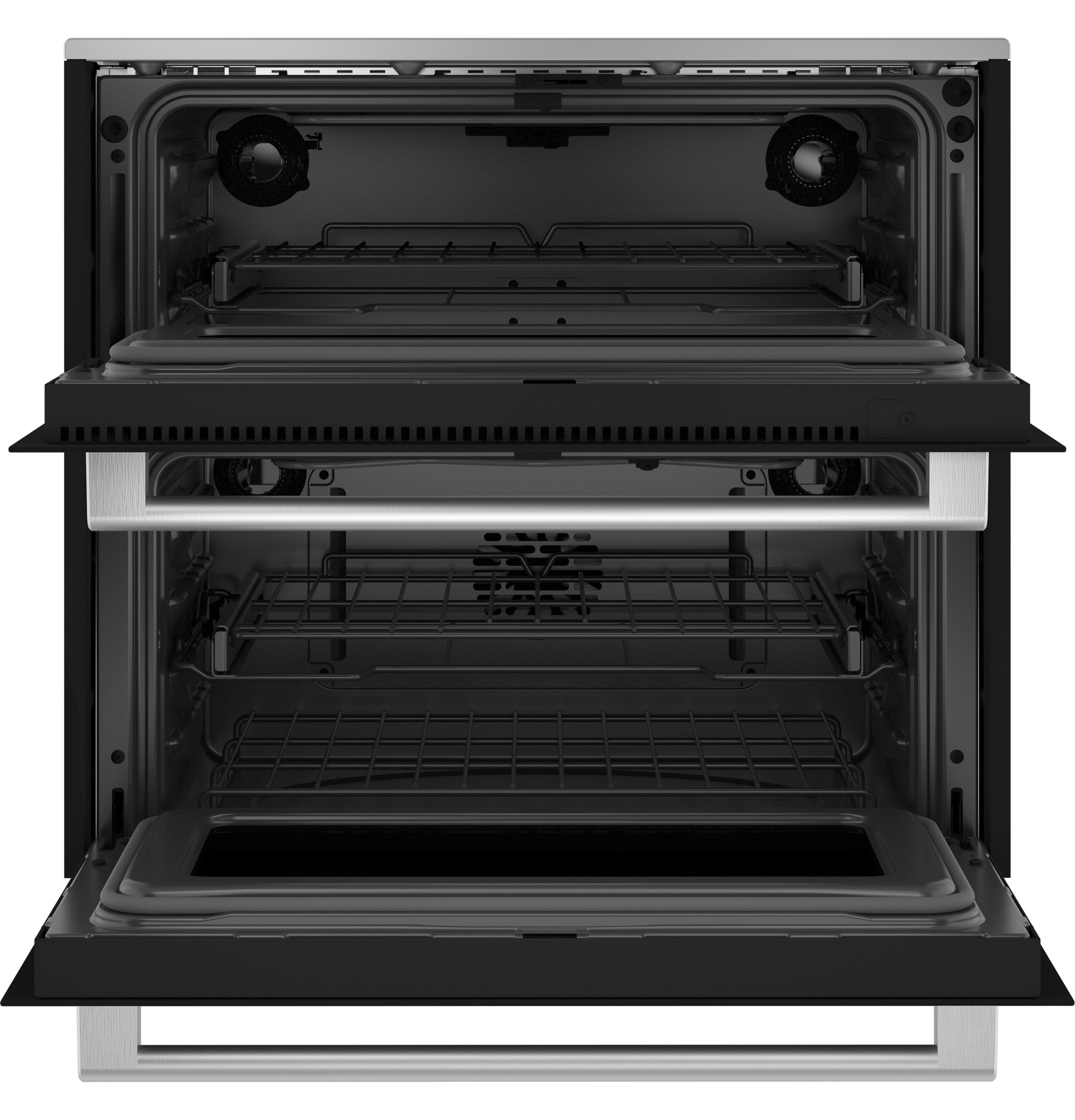 Café 30" Duo Smart Single Wall Oven In Platinum Glass CTS92DM2NS5