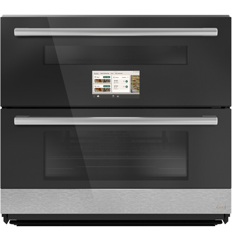 Café 30" Duo Smart Single Wall Oven In Platinum Glass CTS92DM2ZS5