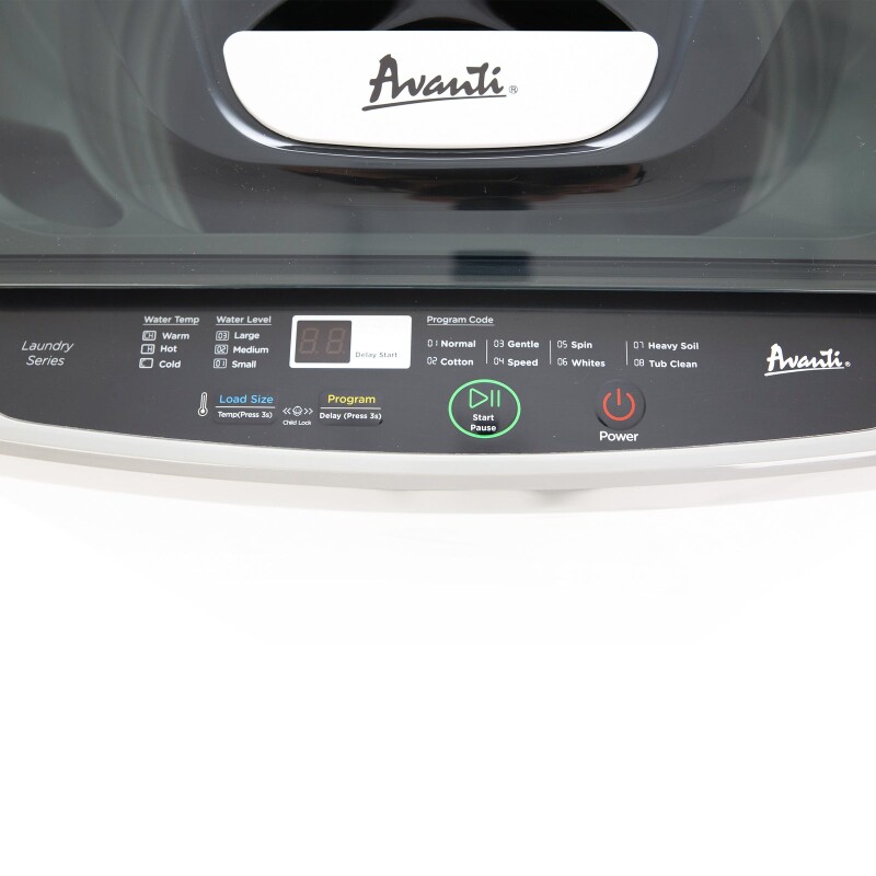 Avanti 1.38 cu. ft. Compact Washer Machine view 7