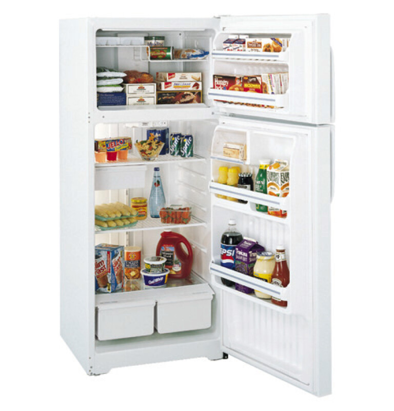 17.6 Cu. Ft. Top-Freezer Refrigerator CTX18BACWW, product image 2 of 2