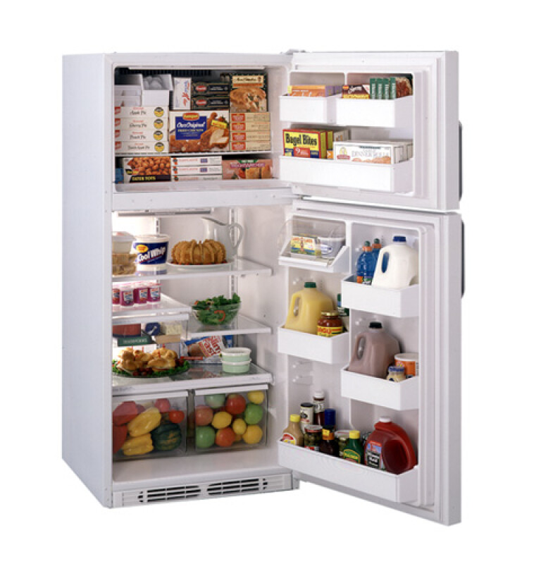 GE 19.0 Cu. Ft. Top-Freezer Refrigerator CTX19MACWW