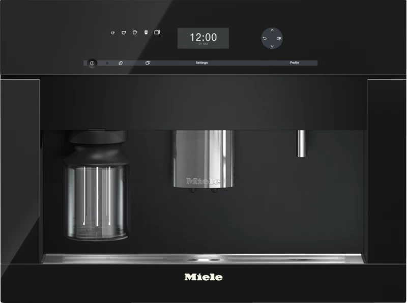 Built-in coffee machine with bean-to cup system and OneTouch CVA6401