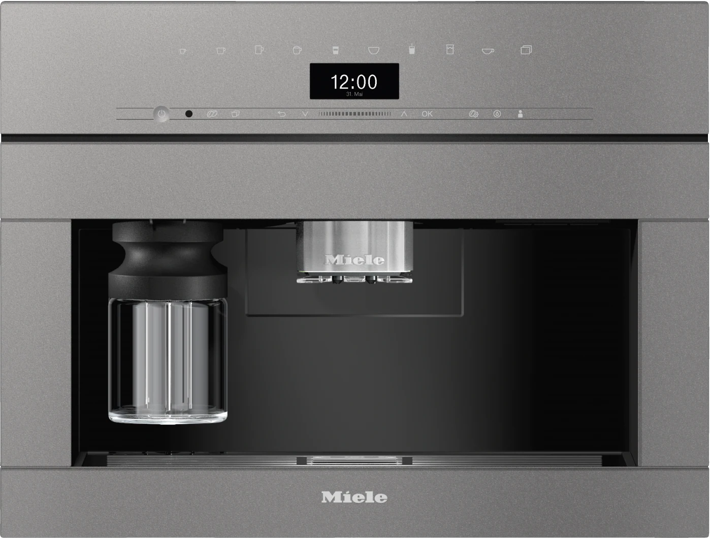 24" VitroLine Built-In Coffee Machine Direct Sensor (Graphite Grey) CVA7440GG