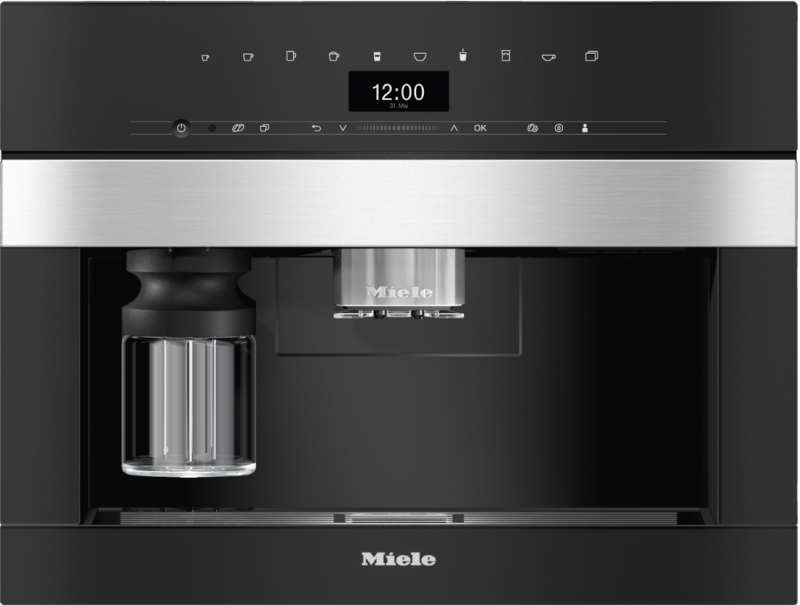 Built‑in coffee machine with DirectWater In a perfectly combinable design with patented CupSensor for perfect coffee. CVA7445