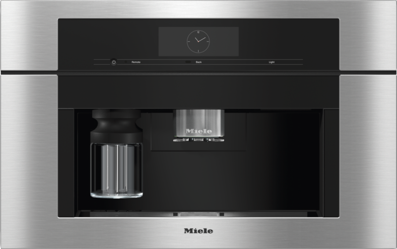 Built‑in coffee machine with DirectWater Perfectly combinable design with CoffeeSelect + AutoDescale for highest demands. CVA7775